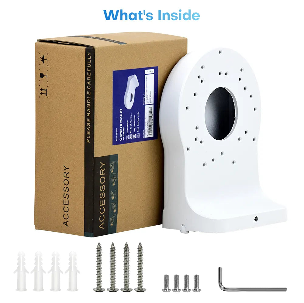 Security Camera Mounting Bracket with Weather Proof | B-S102 - HITOSINO