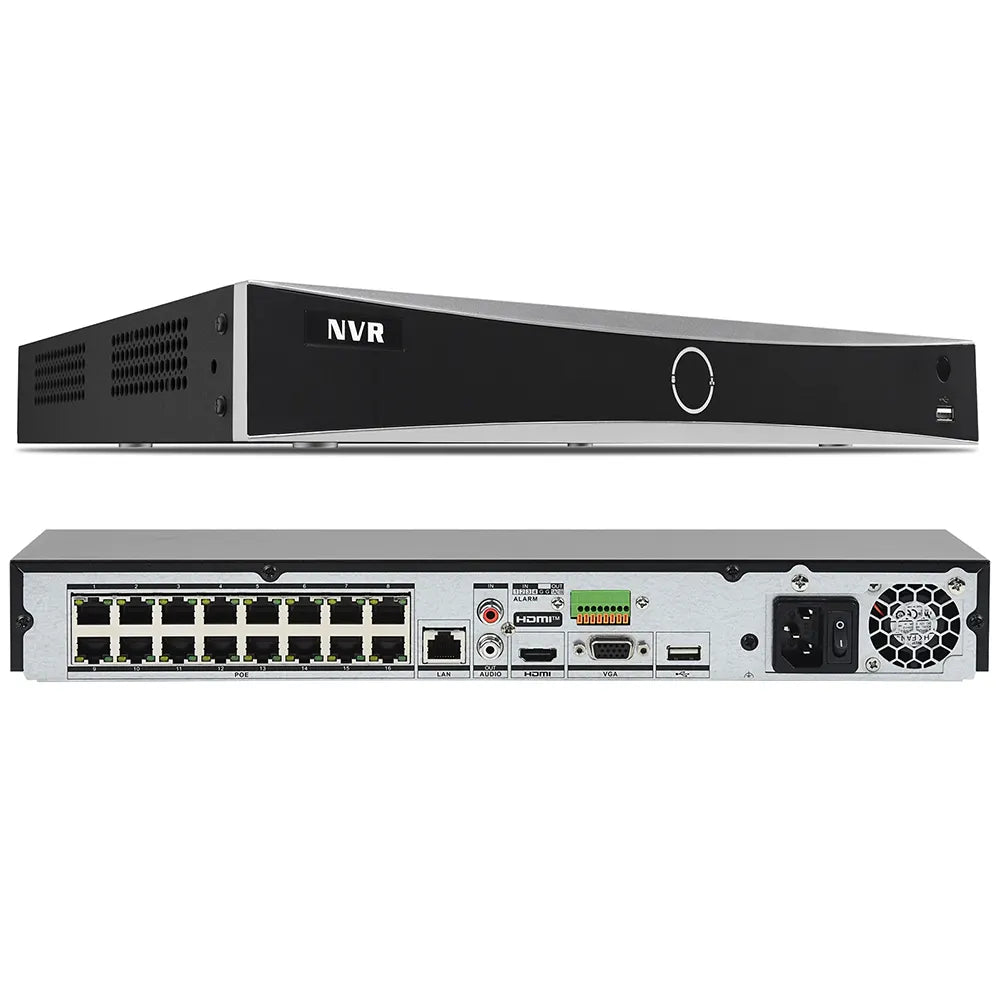 32 Channel PoE NVR with Plug and Play & Facial recognition (No HDD) | NVR-NI632-K2/16P - HITOSINO