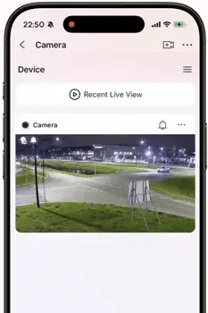 hik connect camera live streaming footage in high definition