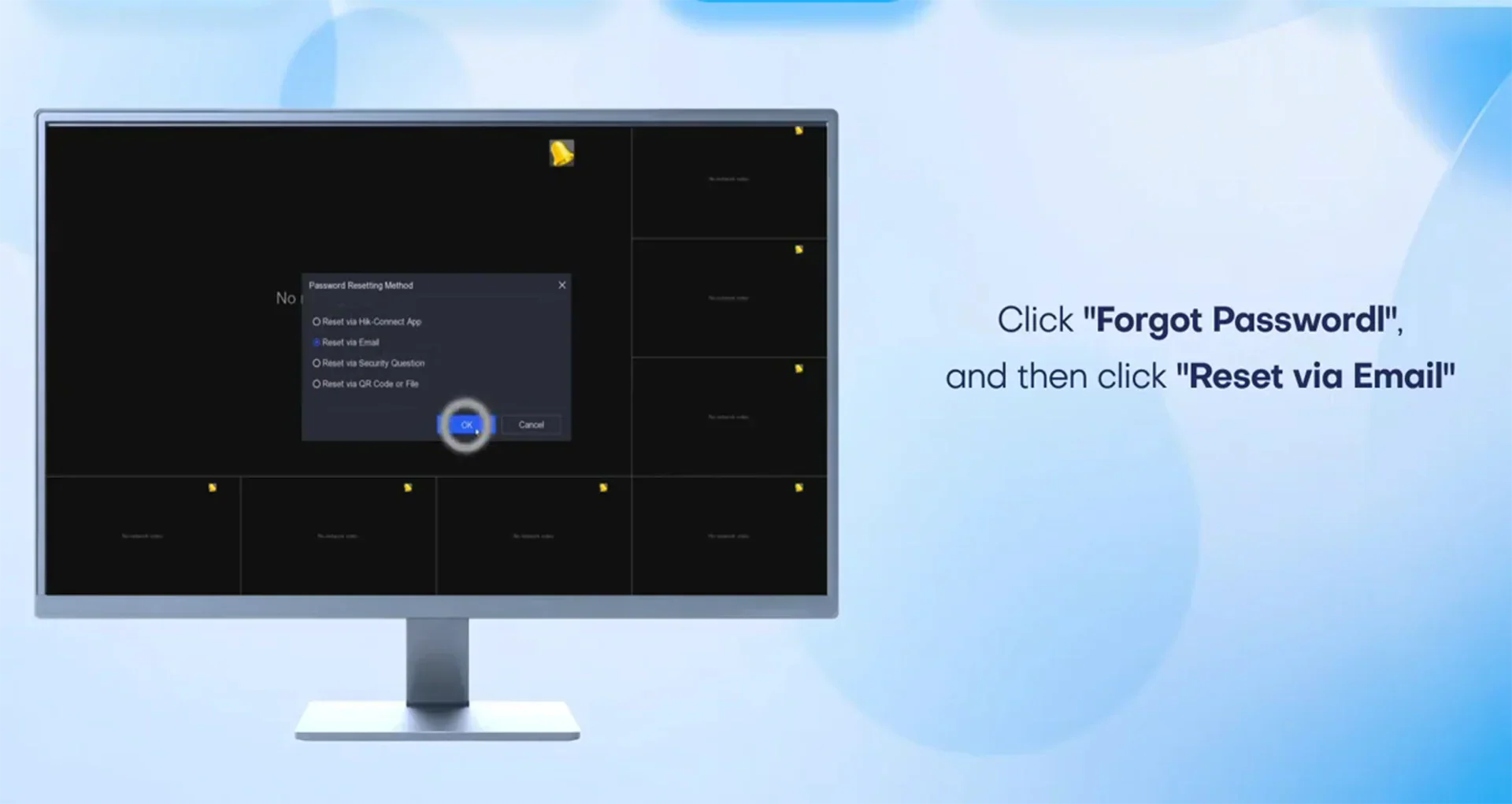 2025 Guide How to Reset Hikvision  HITOSINO NVR Password via Email – Step by Step for Beginners