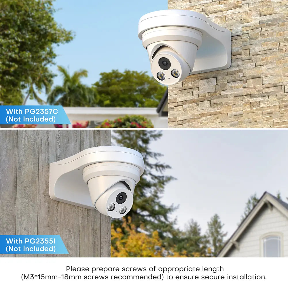 Security Camera Mounting Bracket with Weather Proof | B-S102 - HITOSINO