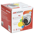 HITOSINO Hikvision 8MP ColorVu Turret Camera with Audio, model DS-2CD2387G3-LIS2UY/SL, showcasing the camera's lens and design