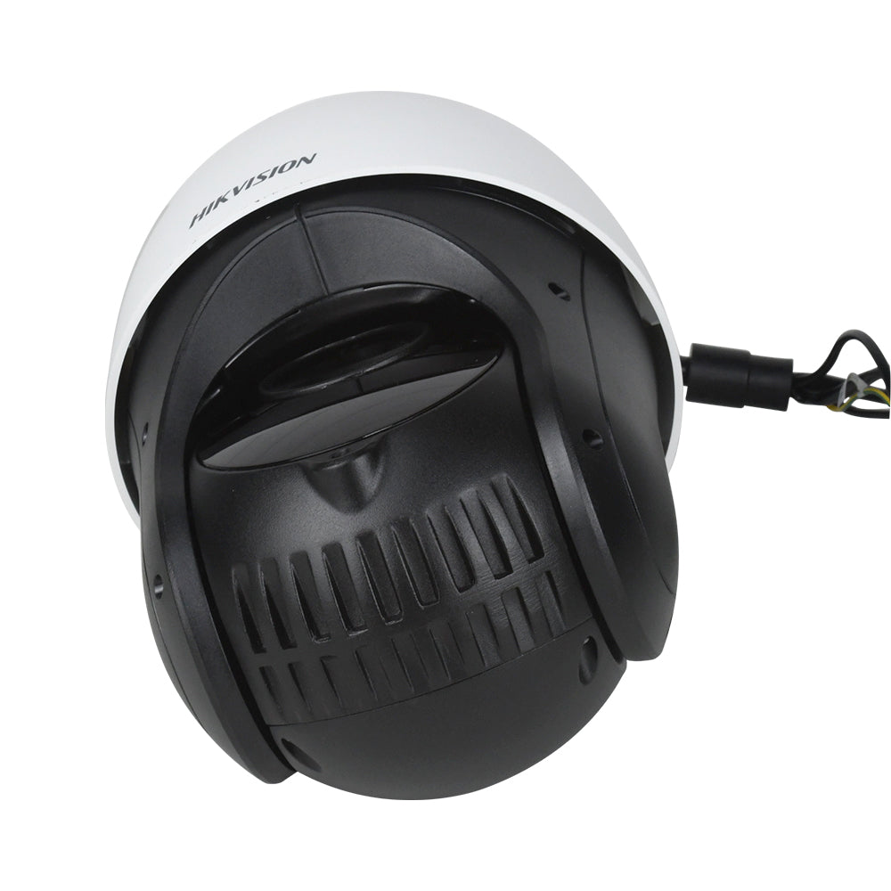 Hikvision DS-2DE4425IW-DE(T5) 4MP DarkFighter PTZ security camera with 25x optical zoom and Acusense technology.