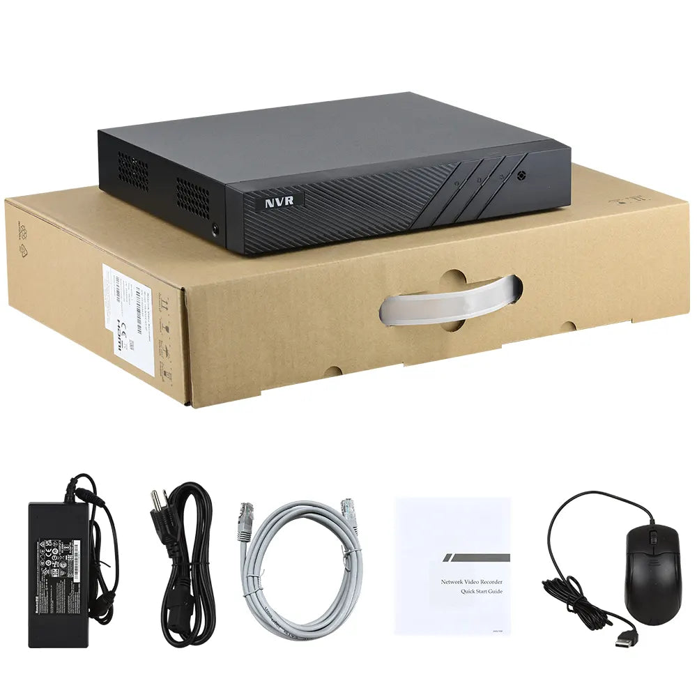 4 Channel 3K Security Camera NVR (No HDD) | NVR-N104-Q1/4P - HITOSINO