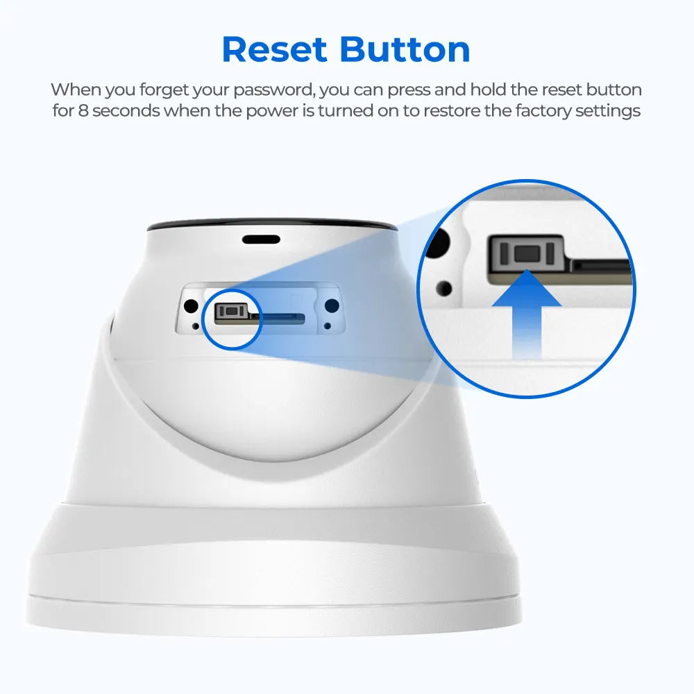 5MP Security PoE Camera with Smart Dual Light | HS-CUT05G2-LIA - HITOSINO