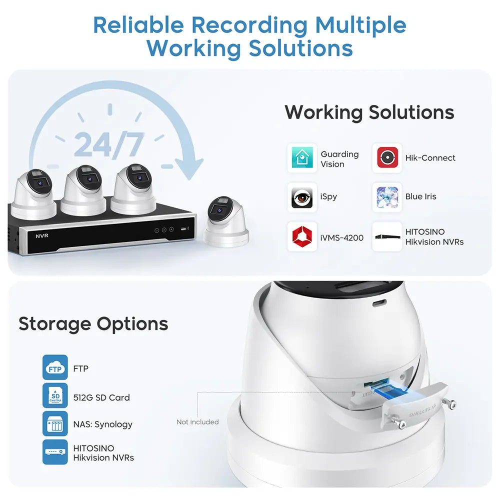 4MP Ethernet Surveillance Camera with Advanced Night Vision | HS-VUT04G2H-LIA - HITOSINO