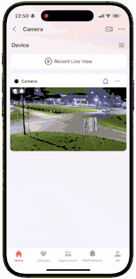 hik connect camera live streaming footage in high definition