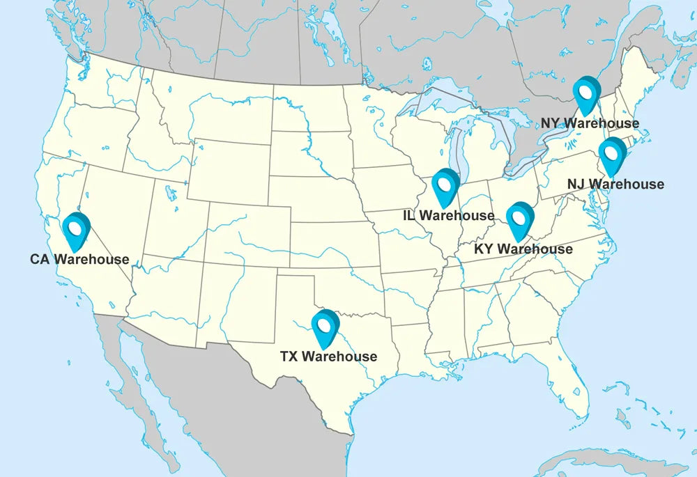 fast us shipping from hitosino's warehouses : ny, nj, kentucky, illinois, texas, california